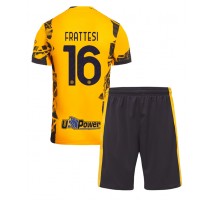 Inter Milan Davide Frattesi #16 Koszulka Trzecia dzieci 2024-25 Krótki Rękaw (+ krótkie spodenki)